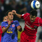 Steaua a remizat cu Wisla Cracovia in primul meci al anului 2008