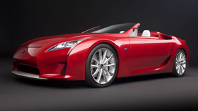 Lexus LF-A Roadster concept car de la Toyota