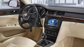 Skoda Superb II - primele imagini din interior