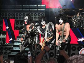 Trupa Kiss, in turneu european