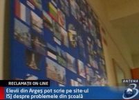 Elevii din Arges isi pot reclama profesorii online