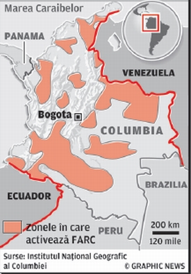 Ecuador si Venezuela, gata de razboi cu Columbia