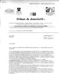 Urban si Asociatii, prima firma din Romania amendata pentru spam, da in judecata ANRCTI