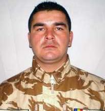 Ionut Cosmin Sandu, militarul roman ucis in Afganistan, a fost repatriat