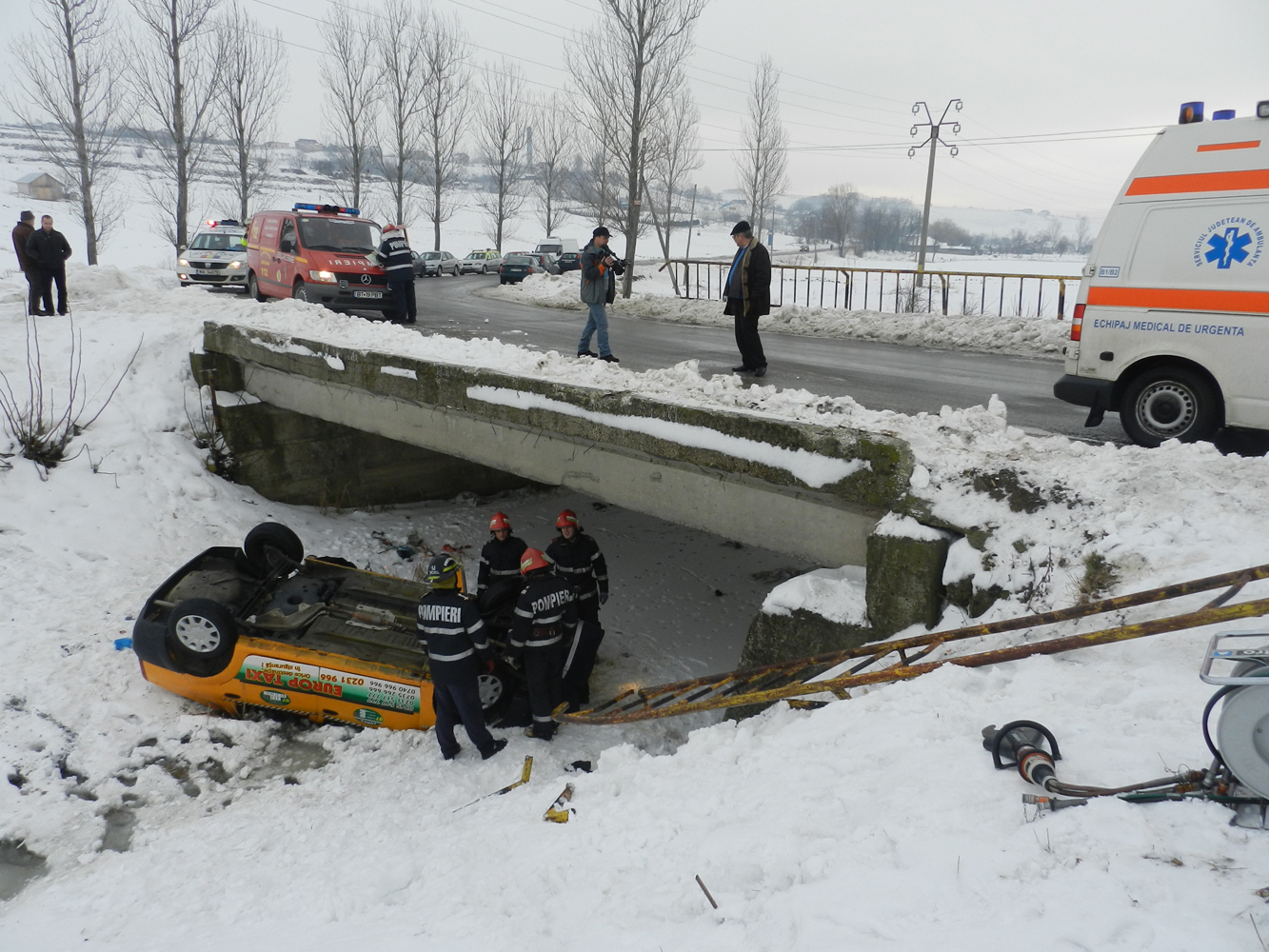 BOTOSANI: Accident mortal la intrarea in Stancesti 