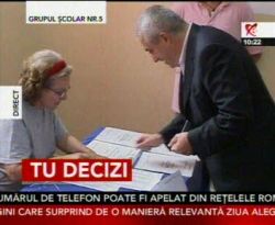 Tariceanu a votat cu cartea de alegator, desi nu avea voie