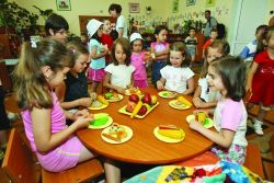 In gradinitele de stat, locurile s-au ocupat in doua ore