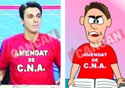 Mircea Badea, personaj de desene animate