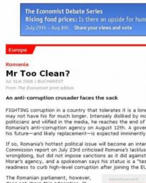 Seful DNA, Daniel Morar, erou anticoruptie in 