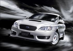 Subaru Legacy tunat de STI