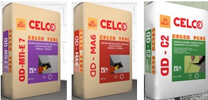 CELCO si-a extins gama de adezivi si mortare uscate 