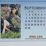 Calendarul Sindicatului National al Politistilor si Vamesilor, doar cu femei sexy