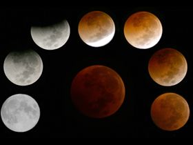 Eclipsa partiala de Luna, in noaptea de 16 spre 17 august