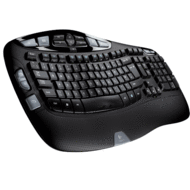 Logitech lanseaza tastatura in forma de valuri, la pachet cu mouse-ul MX1100