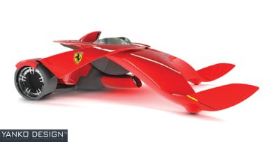 Noul Ferrari Monza - prea rapid pentru a fi condus de un om