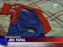 Un copil de 8 ani din Targu-Ocna a murit imitandu-l pe Omul Paianjen