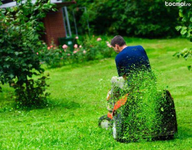 Muncitori la spatii verzi in Austria