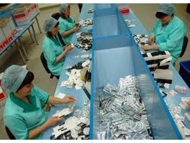 Angajari de personal in fabrica