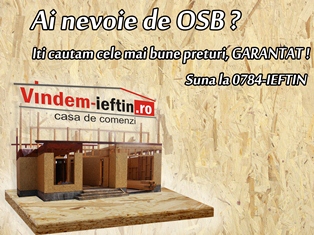 OSB diferite dimensiuni si grosimi