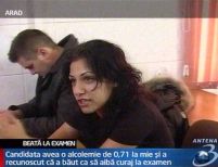O tanara din Arad s-a dus beata la examenul auto