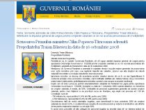 Scrisorile lui Tariceanu catre Basescu pe tema cresterii salariilor, publicate pe internet