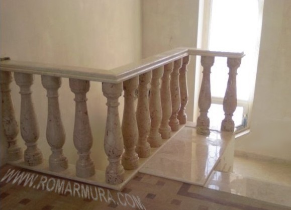 Balustrii , stalpisori marmura