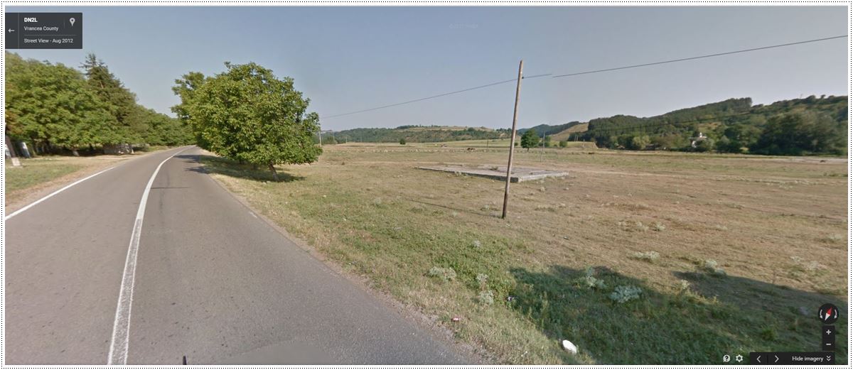 Vand teren 5804mp la sosea la iesirea din RACOASA spre Soveja