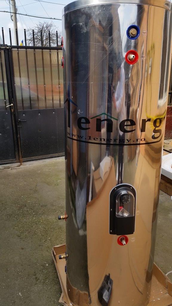 Panou solar termic apa calda presurizat separat inox 200 litrii
