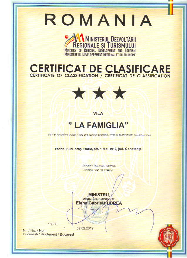  Autorizatii de Turism pentru Litoral, Constanta