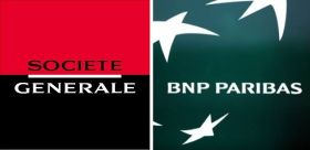 Societe Generale si BNP Paribas au fost amendate cu cate 500.000 euro
