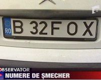 Placute de inmatriculare ilegale, fabricate chiar de angajatii Politiei
