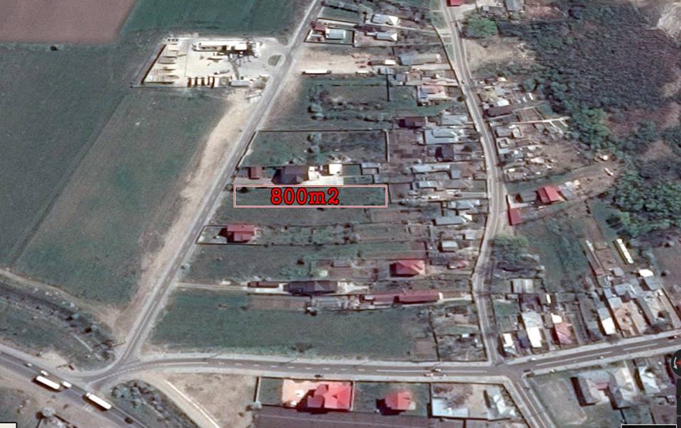 Teren 800mp - 2 km de Chiajna