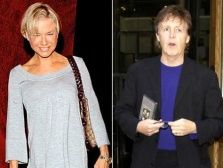 Renee Zellweger si Paul McCartney fotografiati la o cina romantica