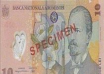 BNR introduce o noua bancnota de 10 lei