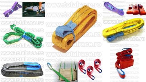Chingi ridicare, chingi macarale, chingi textile , sufe de ridicat Total Race