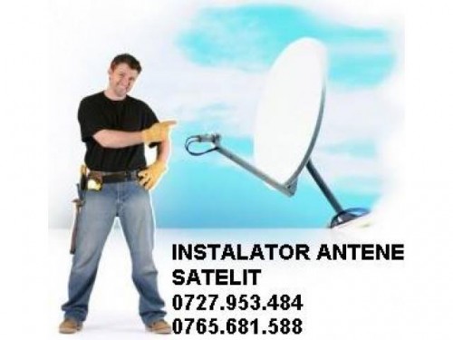 INSTALATOR ANTENA SATELIT 0727.953.484 Sky Italia Sky UK DigiTurk