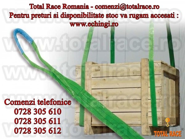 Dispozitive de ridicat sarcini din sufe textile echingi.ro / Total Race