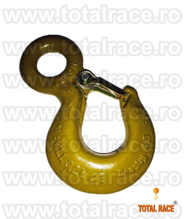 Carlige macara cu ochi si siguranta Crosby  31,5 tone