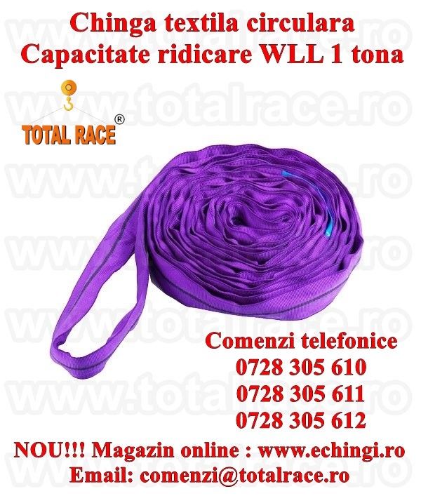 Sufe ridicare textile circulare 1 tona 5 metri