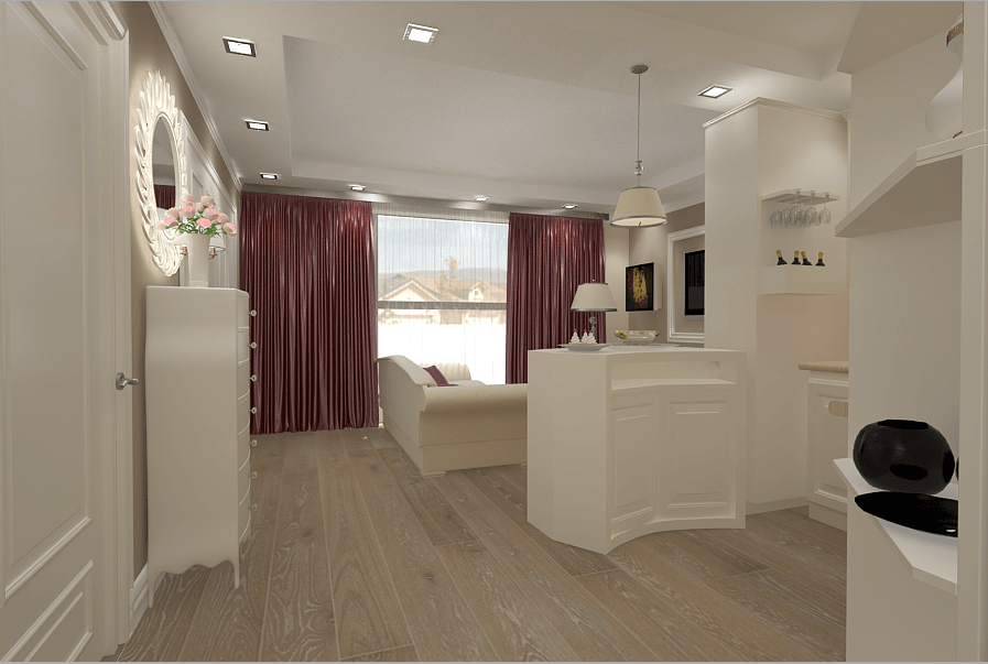 Design interior apartament clasic 4 camere