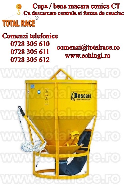  Cupe de beton capacitate mari Total Race
