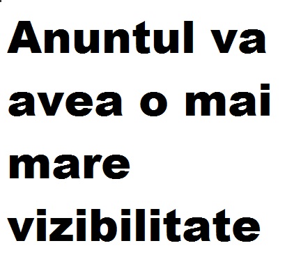 Anuntul pe 150 siteuri anunturi de top