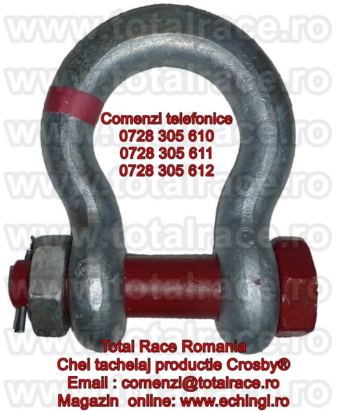 Cheie tachelaj omega cu bolt filetat Crosby?  Total Race