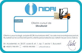 Curs stivuitorist ISCIR