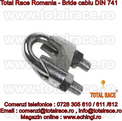 Bride fixare cablu DIN 741 echingi.ro