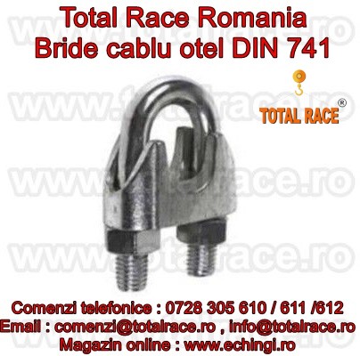  Bride cablu otel Total Race