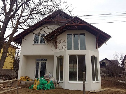 Casa P+M 120mp din cofraje termoizolante