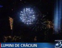 Capitala, in haine de sarbatoare. Sorin Oprescu a aprins luminile de sarbatori