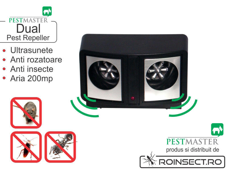  Aparat cu ultrasunete anti daunatori