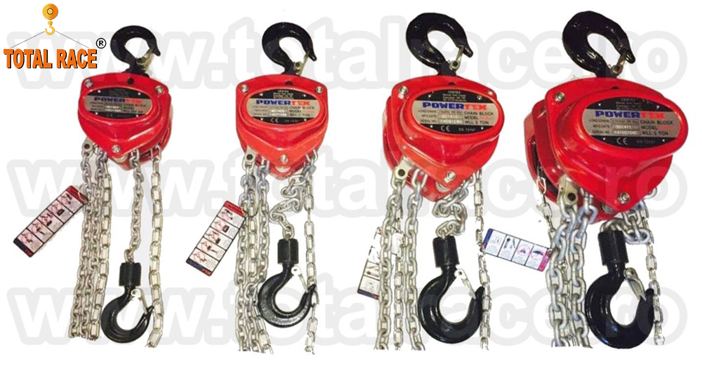 Palan manual cu lant pentru incarcare / descarcare marfuri